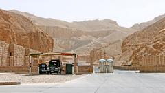 Luxor, Valley of Kings panoramic view