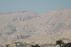 Panoramic view of Al Bairat, Luxor, Egypt