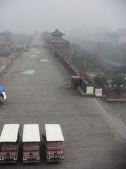 ancient city wall in Xi'an, China