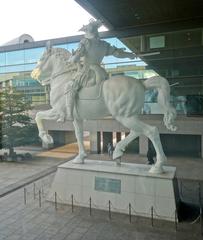 Monument to Francesco Sforza at Nagoya Congress Center