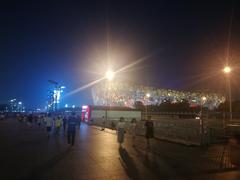 Bird's Nest Stadium in Beijing Olympic Park