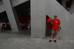 fan of the Chinese team at the 2008 Beijing Paralympic Games