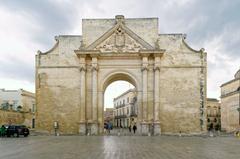 Baroque buildings in Lecce city center