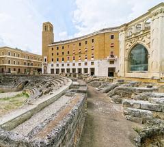 Baroque buildings in Lecce