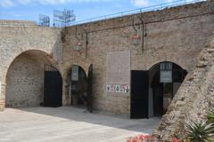 Musee d'archeologique à Antibes entrance