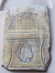 funerary stele of a child in Antibes