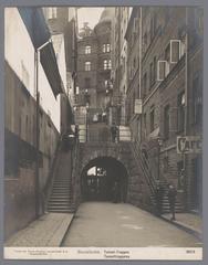 Brunkeberg Tunnel stairs in Stockholm circa 1890