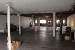 Interior view of the 2nd floor of 1319 Irving Street, looking north