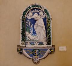 Andrea della Robbia's Adoration of the Child