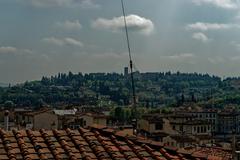 View from Palazzo Vecchio's Terrazza di Saturno in Florence