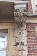 Erbdrostenhof facade in Münster, Germany