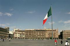 Plaza de la Constitución Zócalo in Mexico City