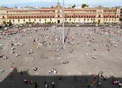 Plaza de la Constitución in the Historic Center of Mexico City