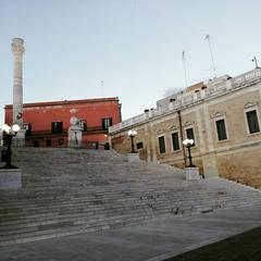 Le colonne Porto di Brindisi