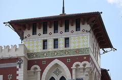 Detail of El-Muntazah Palace in Alexandria, Egypt