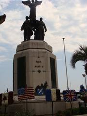 'A nos morts' statue in Cannes, France