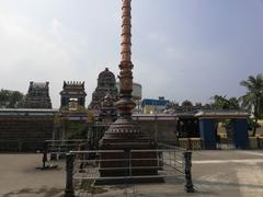 Dwajasthambham at Tirumullaivoyal Shiva Temple