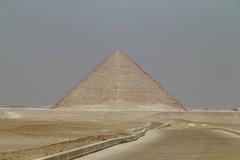 Red Pyramid of Dahshur in Egypt