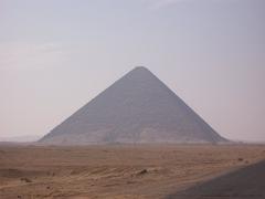 Red Pyramid of Dahshur in Egypt