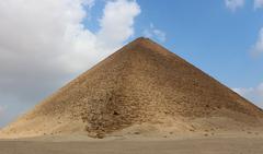 Red Pyramid in Dahshur, Egypt