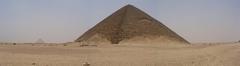 Red Pyramid at Dahshur panoramic view