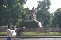 Anti Terrorism Raju Memorial Sculpture at TSC, Dhaka University