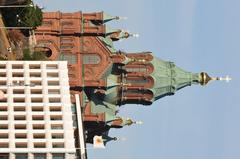 Helsinki cityscape featuring historic architecture and waterfront