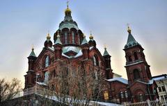 Uspenski Cathedral in Helsinki captured using a Nikon camera