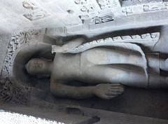 Buddha statue in Kanheri Caves