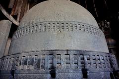 Karle Caves Chaitya dome in Lonavala, India