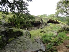 Canal at Kanheri Caves