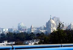 Victoria Memorial as viewed from Vidya Sagar Setu