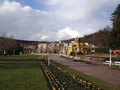 Mariánské Lázně colonnade in Czech Republic