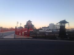 Kiyosu Castle, Otebashi Bridge, distant view