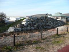 Stone walls of Kiyosu Castle