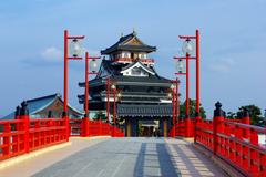 Kiyosu Castle with Ote Bridge