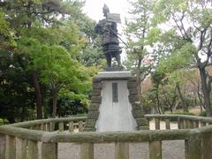 Oda Nobunaga statue at Kiyosu