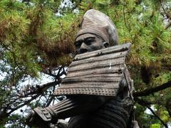 Oda Nobunaga statue in Shimizu Park