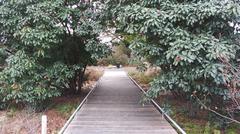 Brooklyn Botanic Garden passageways