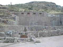 Inca's Sacred Valley Tambomachay ruins in Peru