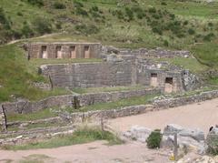 Tambomachay temple dedicated to the worship of water in Peru