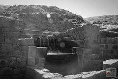 Panoramic view of Cusco, Peru with historical buildings and mountains in the background