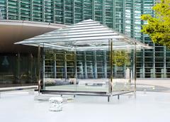 TOKUJIN YOSHIOKA Glass Tea House − KOU-AN at The National Art Center, Tokyo