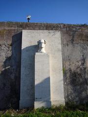 Chateaubriand memorial on the wall of Villa Medici in Rome