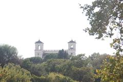 Villa Medici in Rome with its gardens