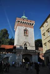 Floriańska Gate in Krakow's defensive walls