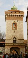 Florian's Gate in Kraków