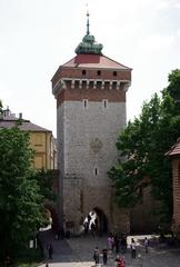 Florian Gate in Kraków