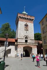 Florian Gate in Kraków