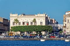 Syracuse seen from the sea